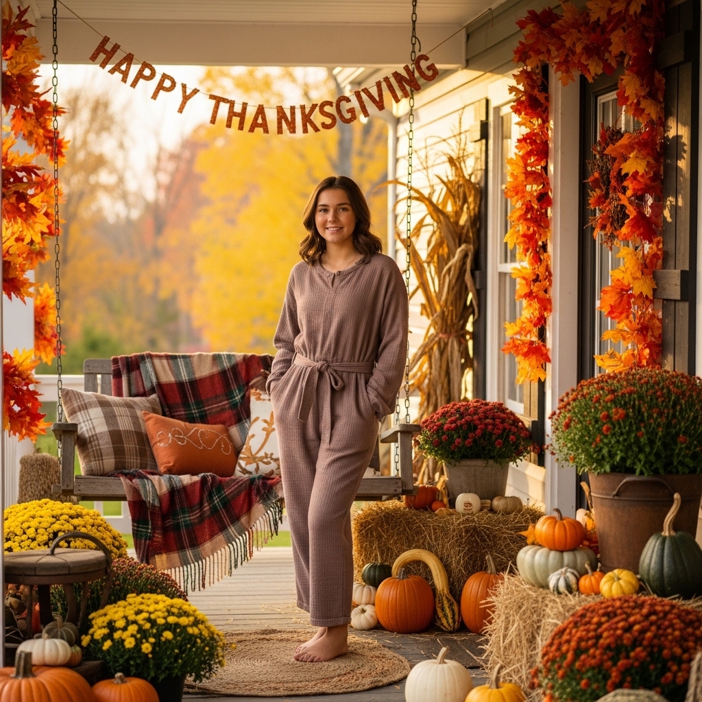 6. Comfy Jumpsuit with a Belt