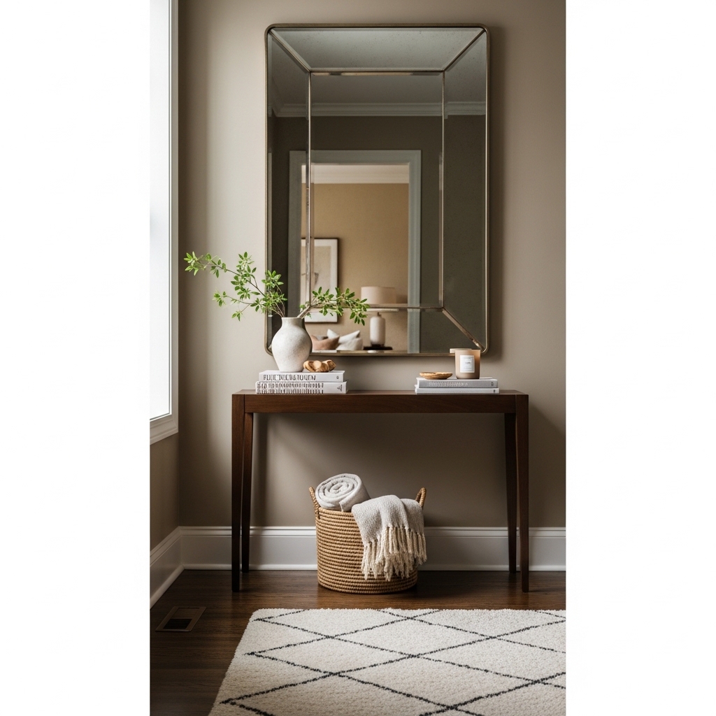 7. Mirrors in Entryways
