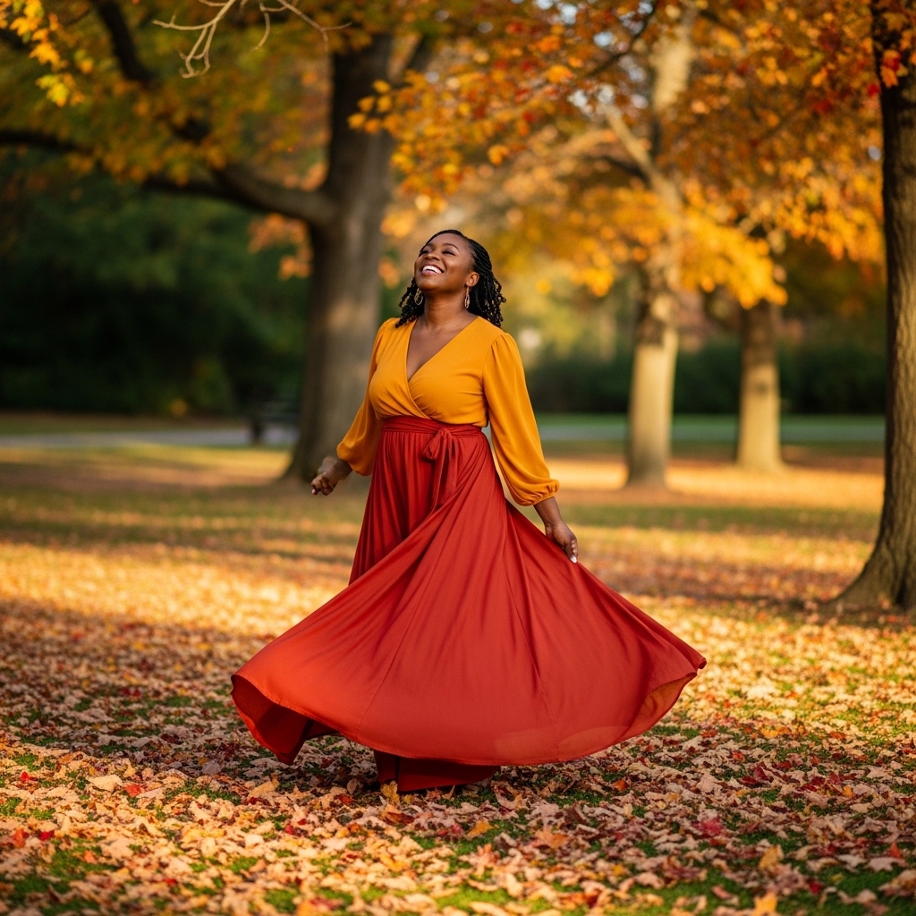 4. Elegant Maxi Dress