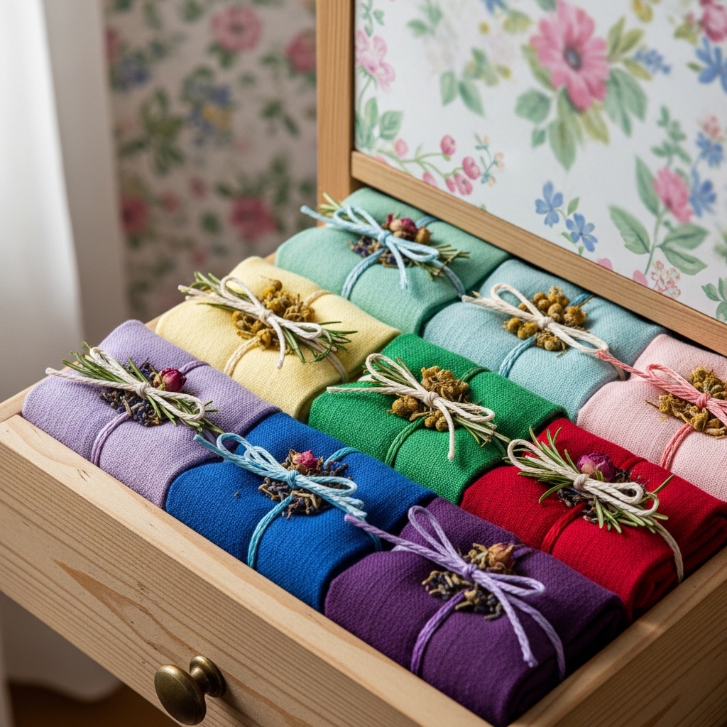 7. Herbal Sachets
