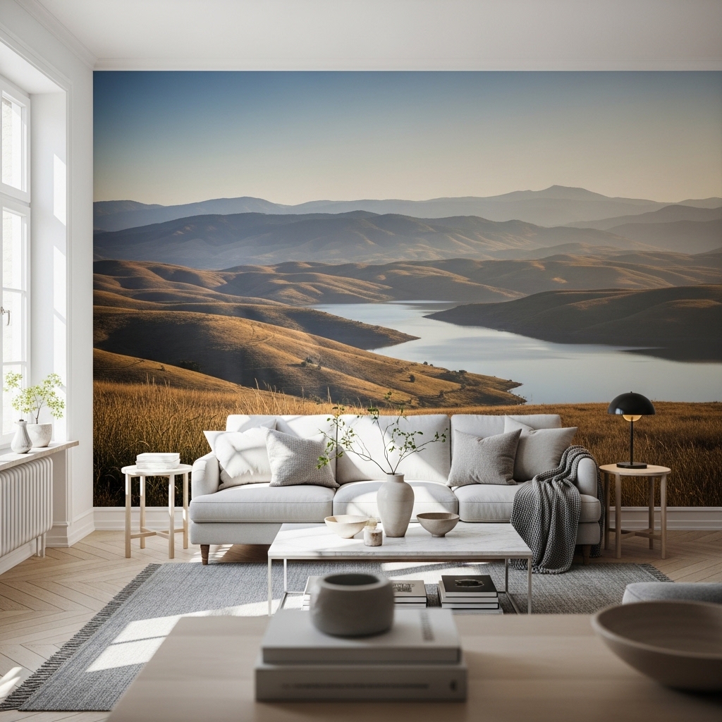 6. Oversized Wall Murals