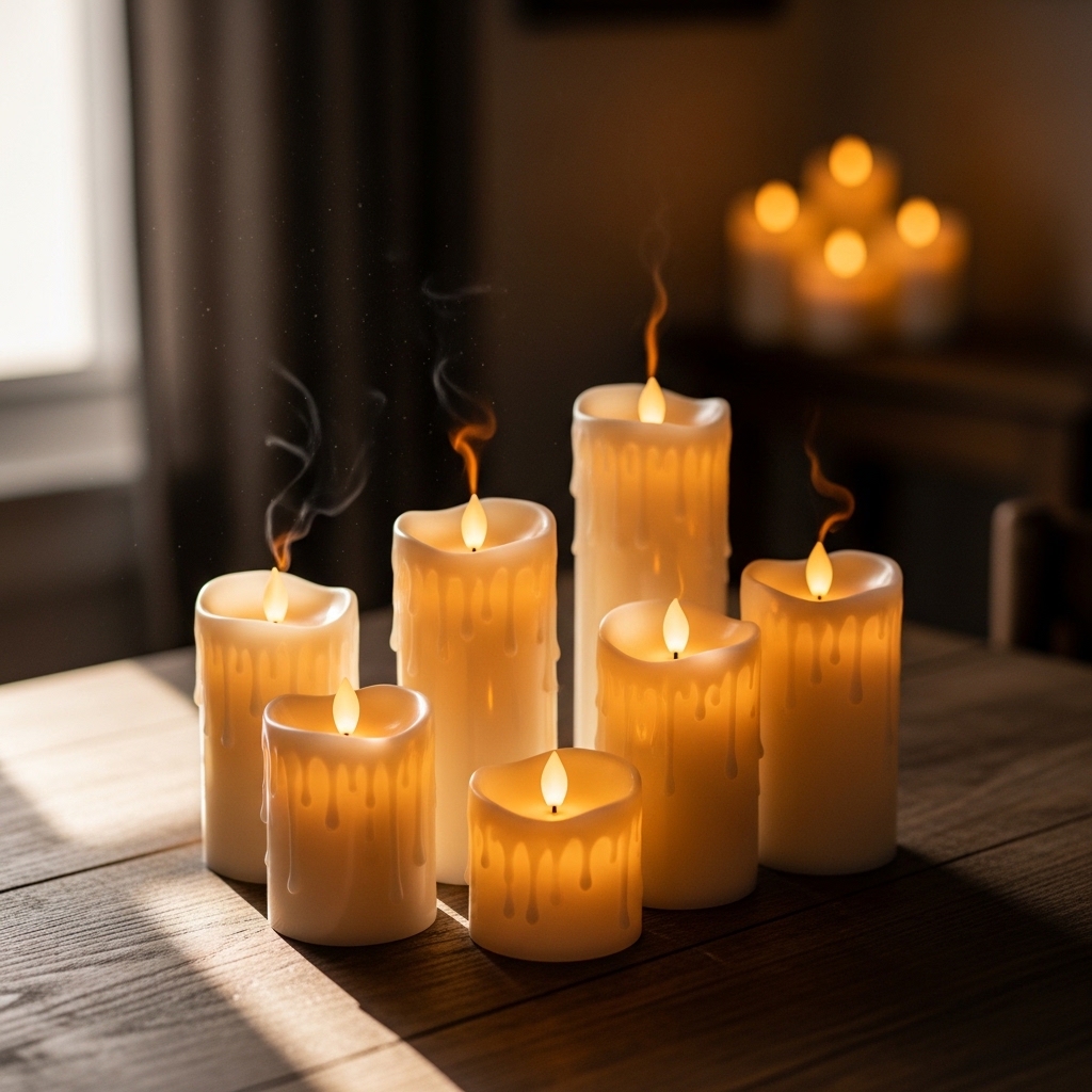 9. LED Candles for Safety