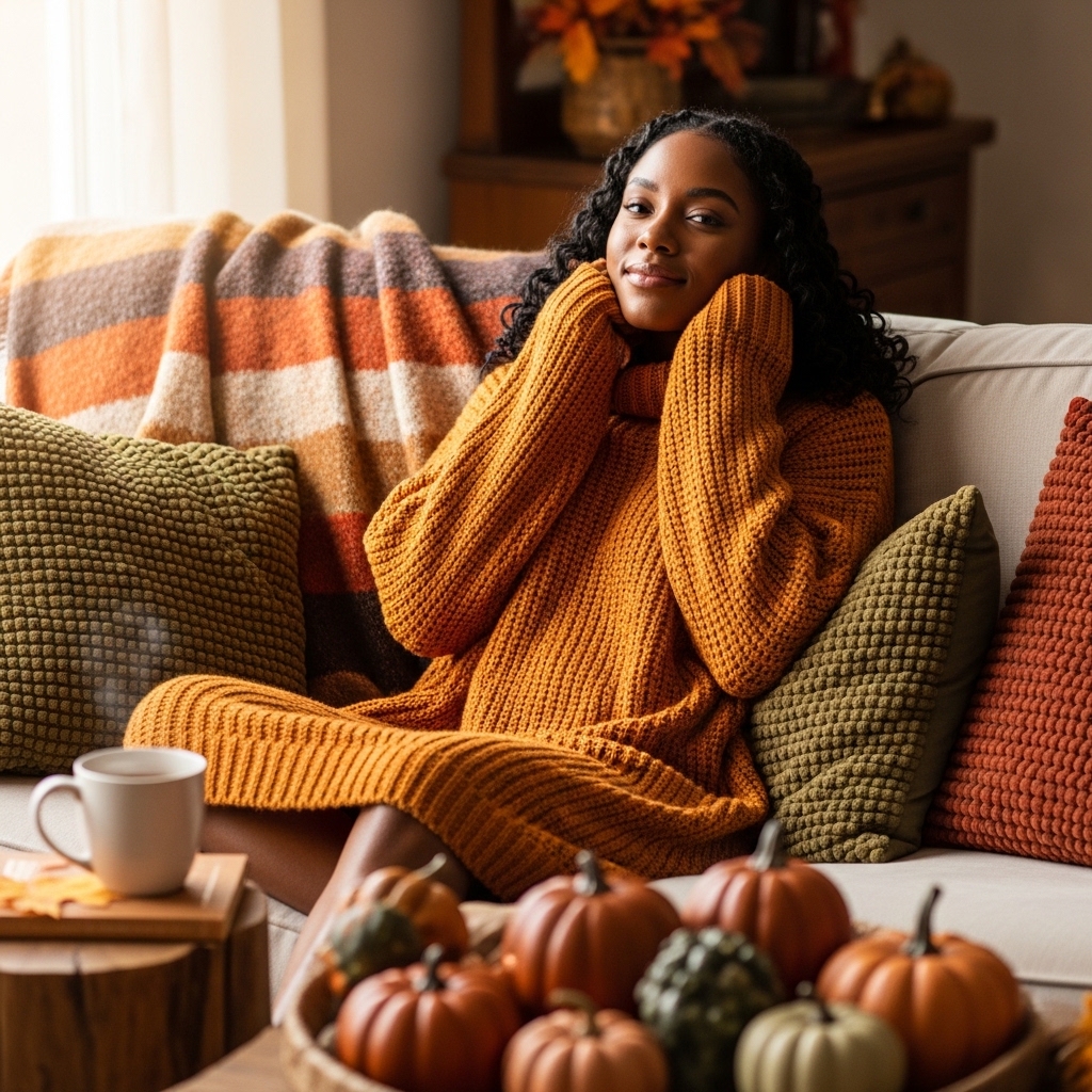 2. Cozy Sweater Dress