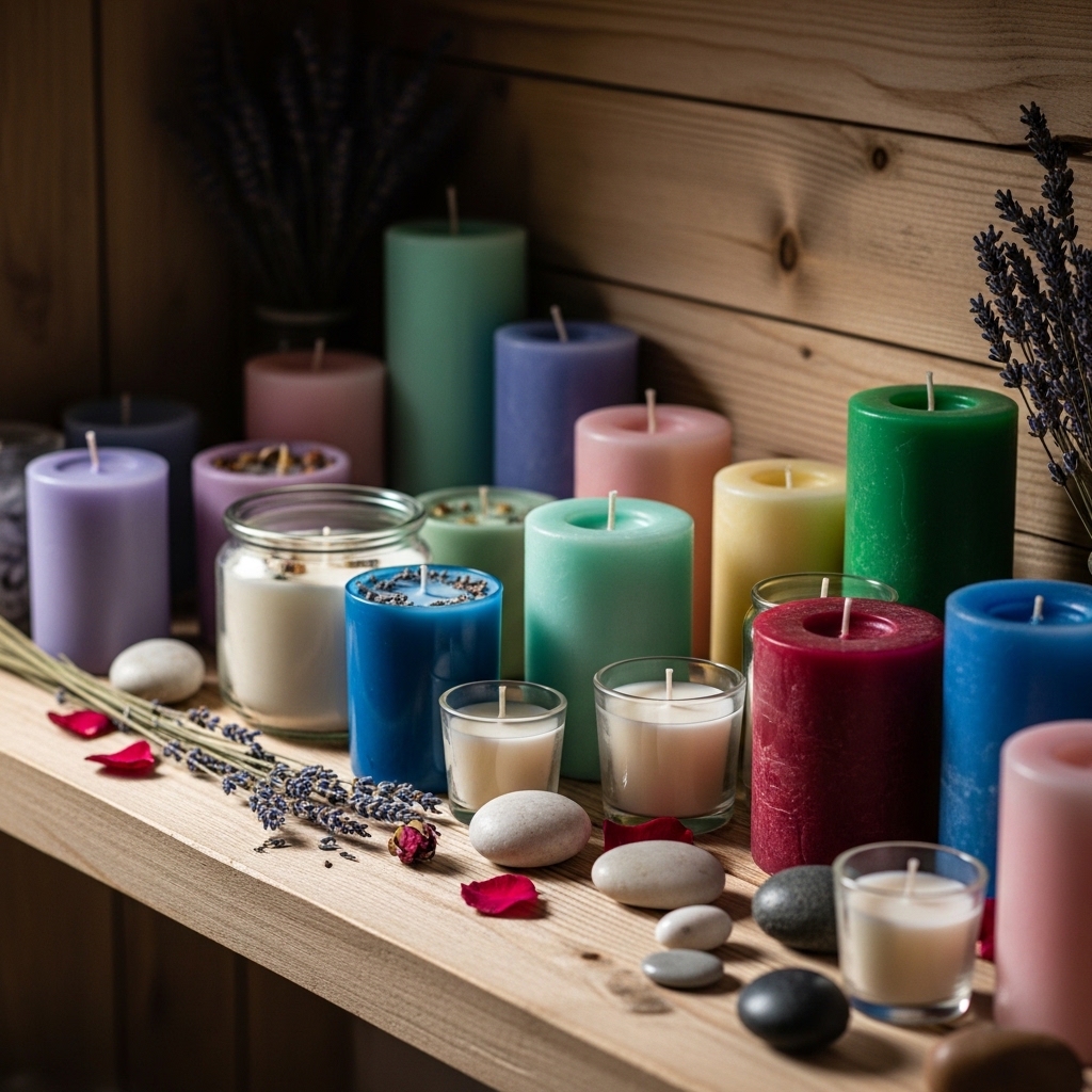 3. Scented Candle Displays