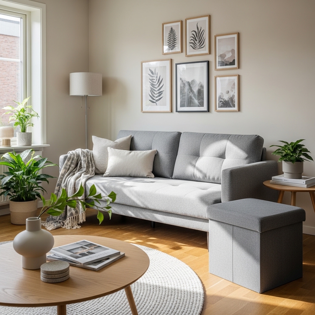 3. Use Multifunctional Furniture