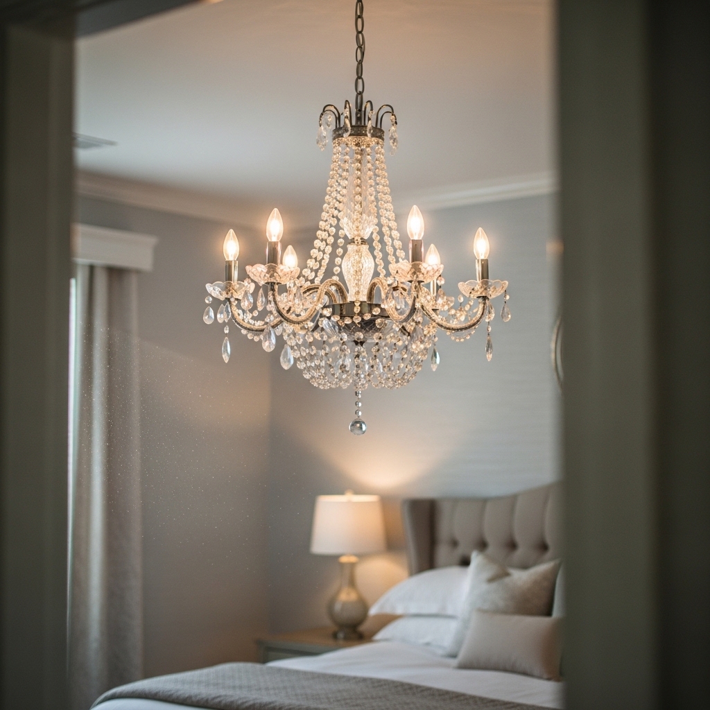 5. Chandeliers with Soft Lighting