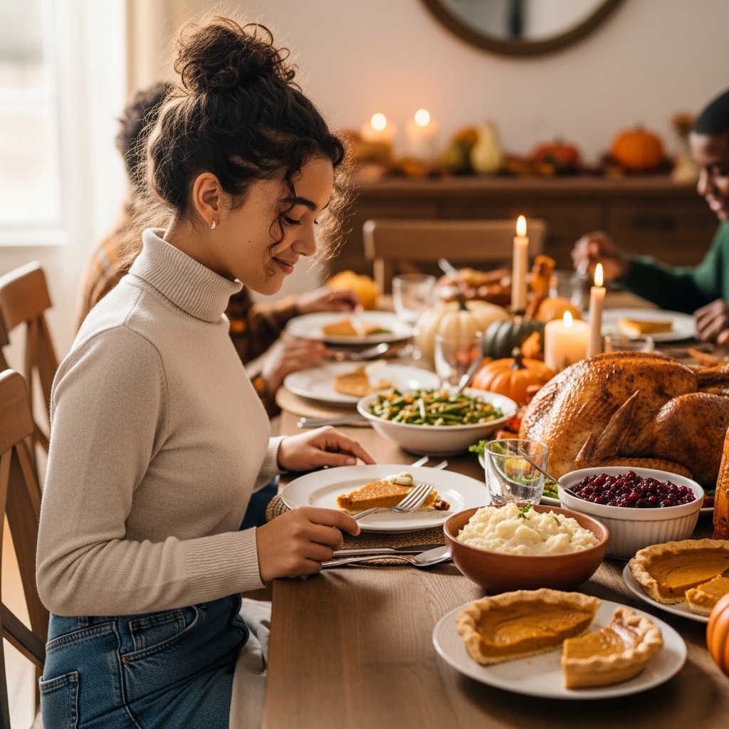 5. High-Waisted Trousers and Turtleneck