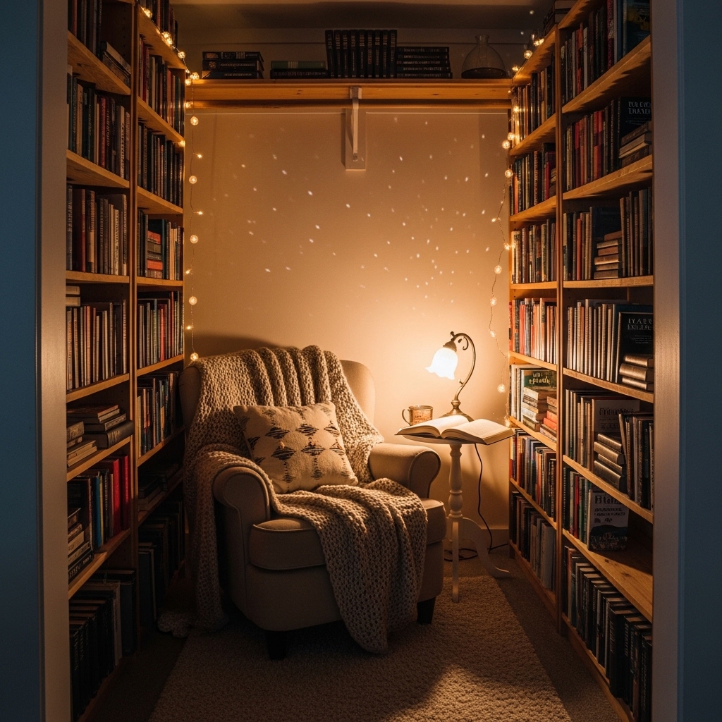 7. Closet Conversion Nook