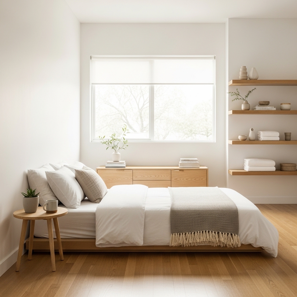 3. Decluttered Space