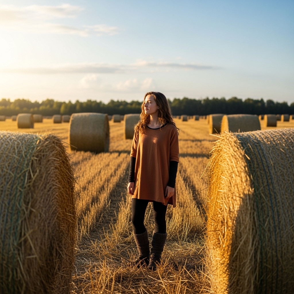 7. Fleece-Lined Leggings with Tunic
