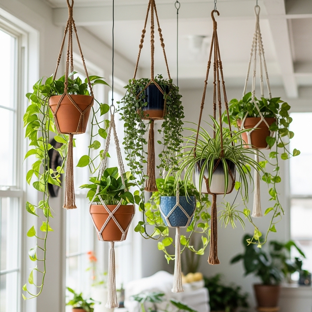 1. Hanging Planters
