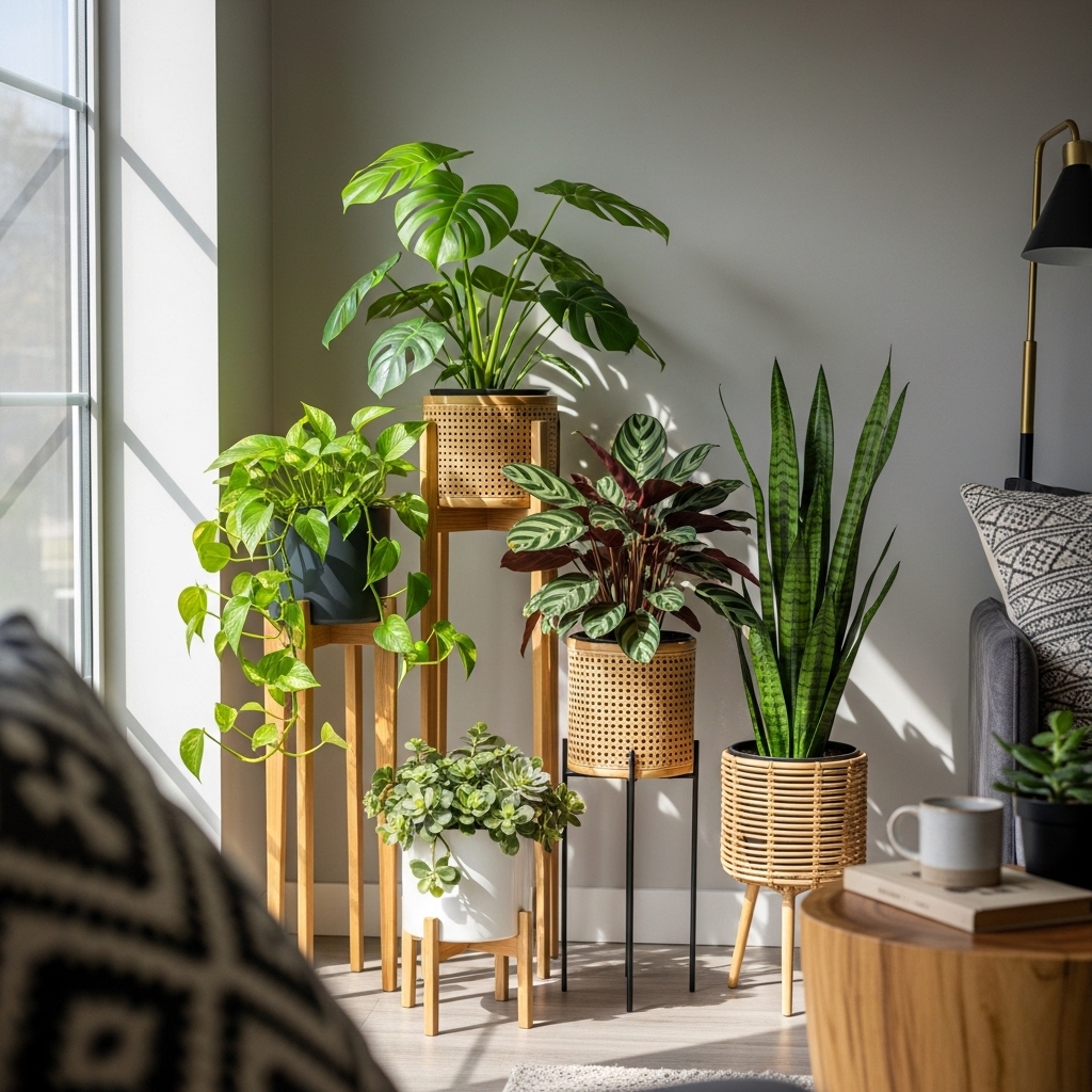 5. Decorative Plant Stands