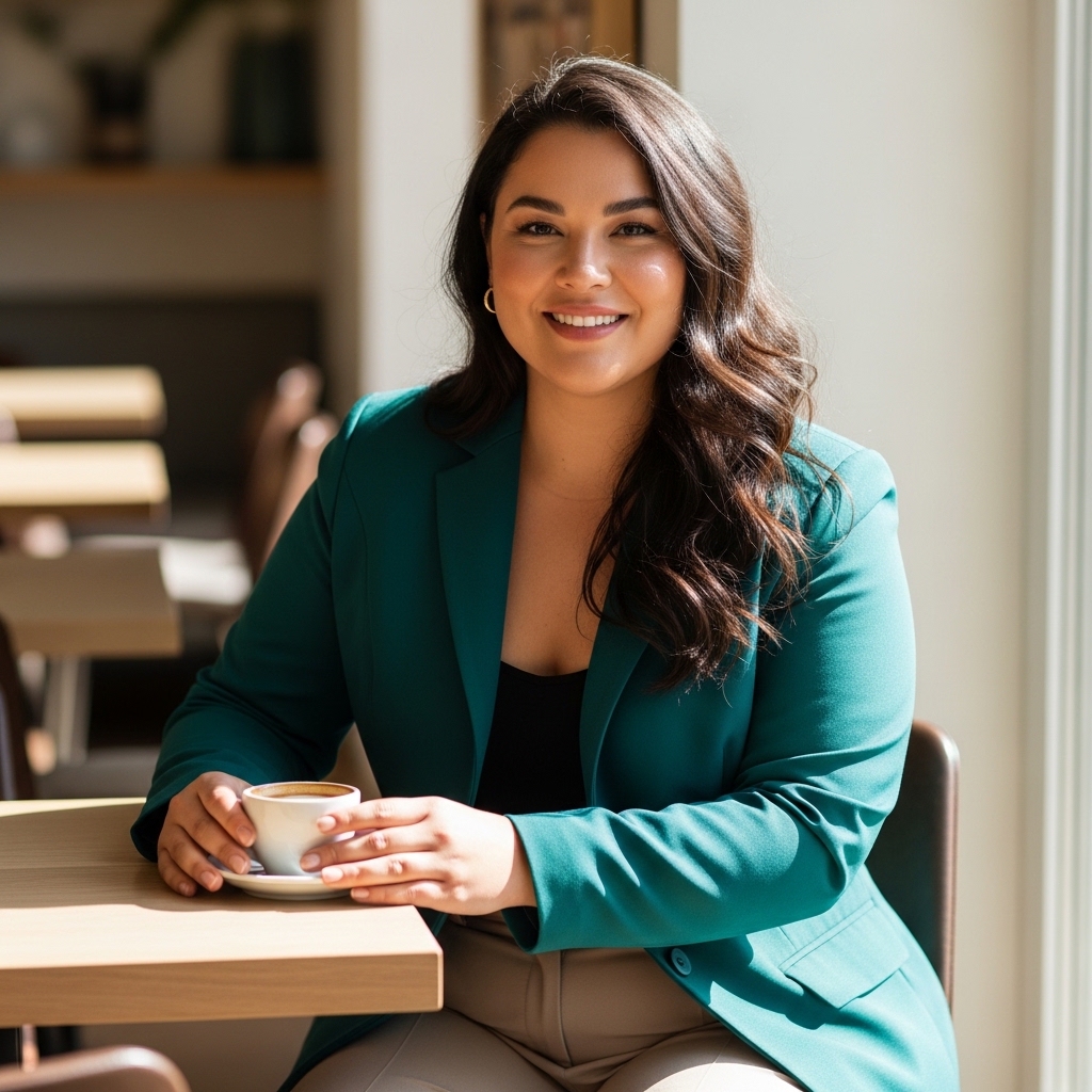 4. Chic Blazer and Trouser Combo