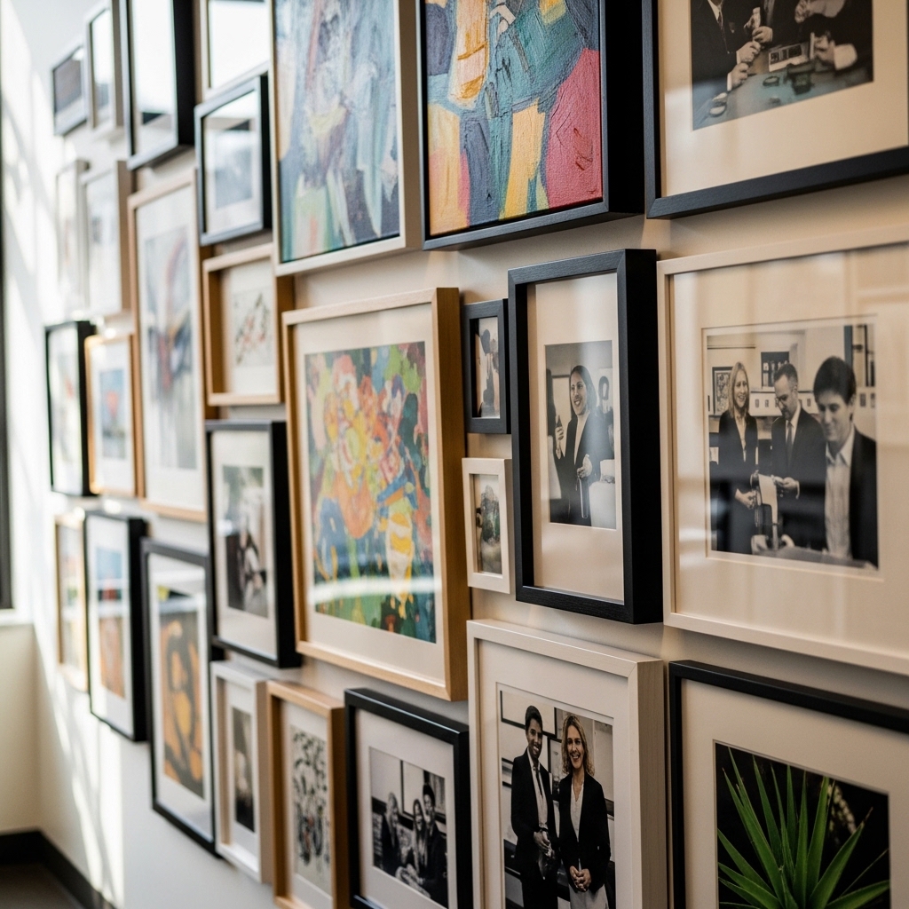 2. Gallery Wall of Inspiration