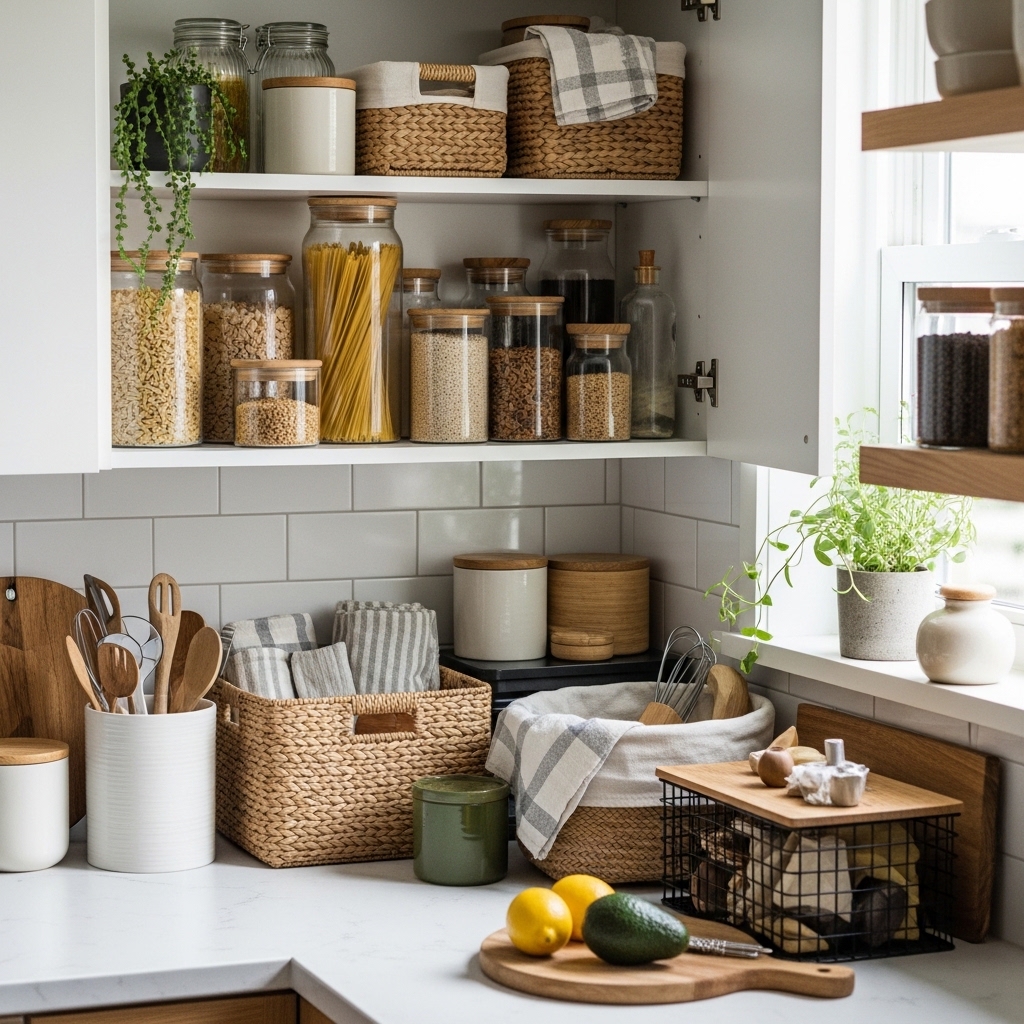 7. Decorative Storage Solutions