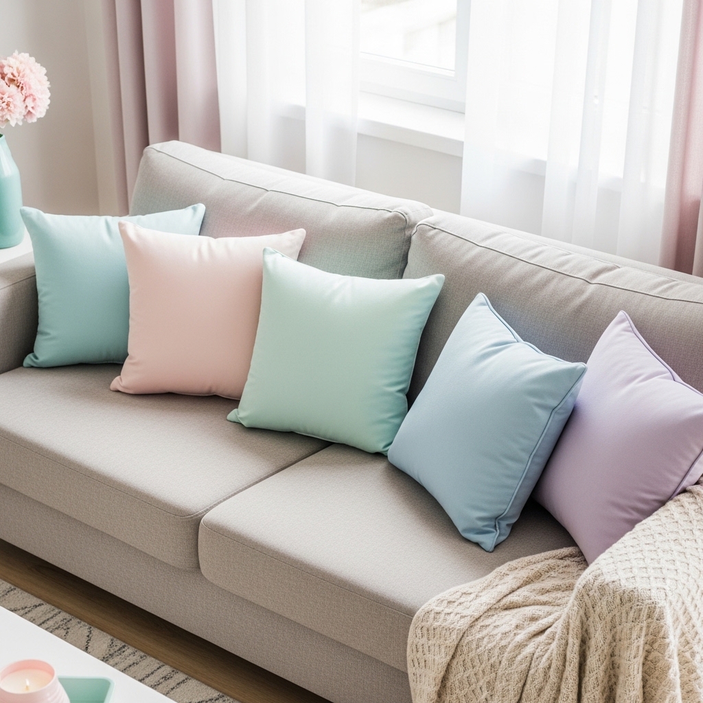 6. Muted Pastel Touches