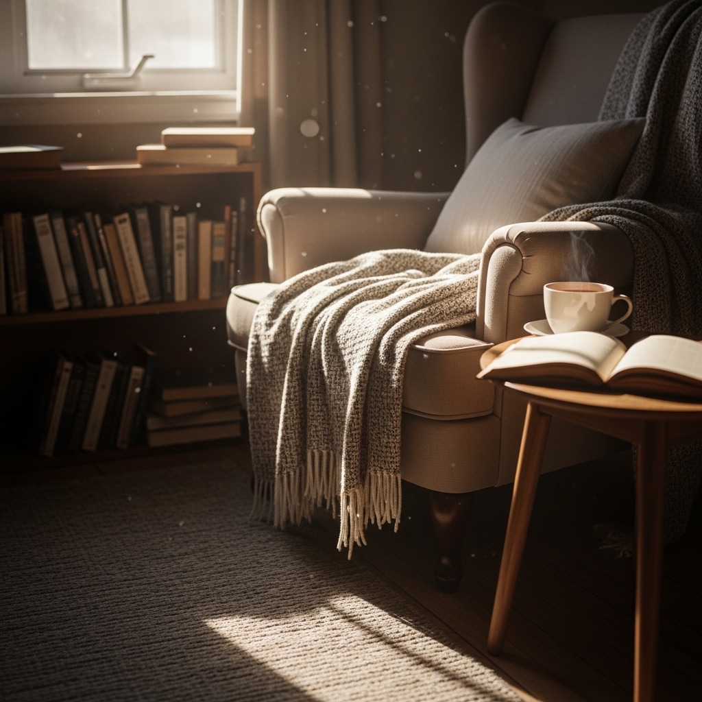3. Create a Cozy Reading Nook