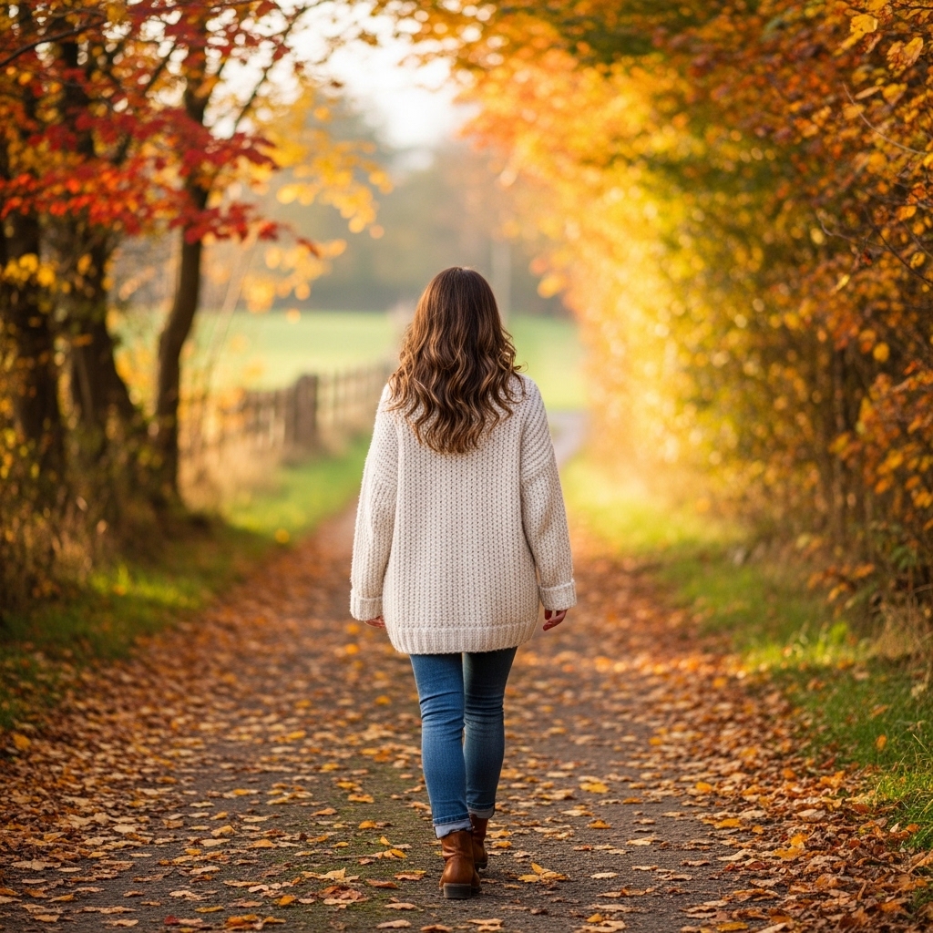 1. Oversized Knit Sweater