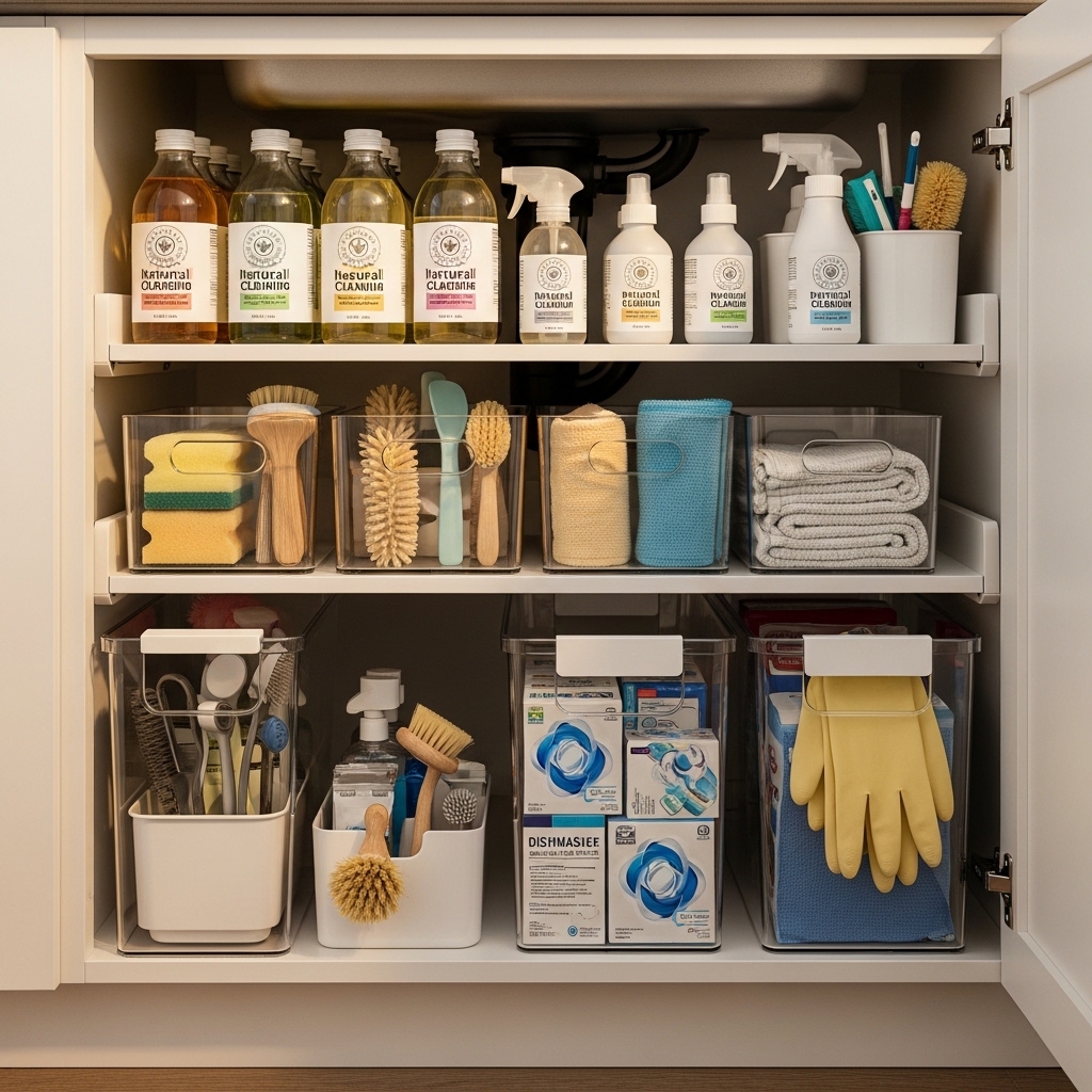 4. Under-Sink Storage Solutions