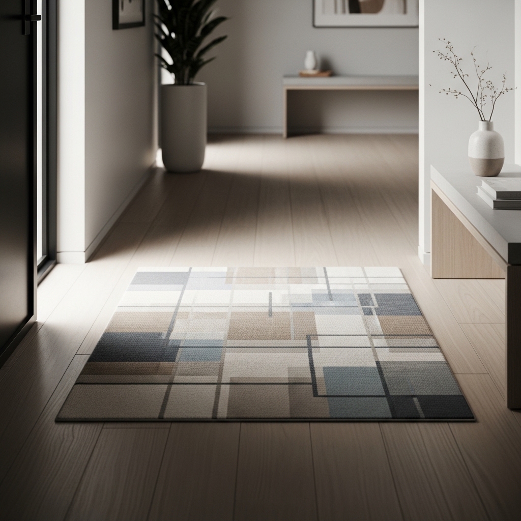 5. Geometric Rugs