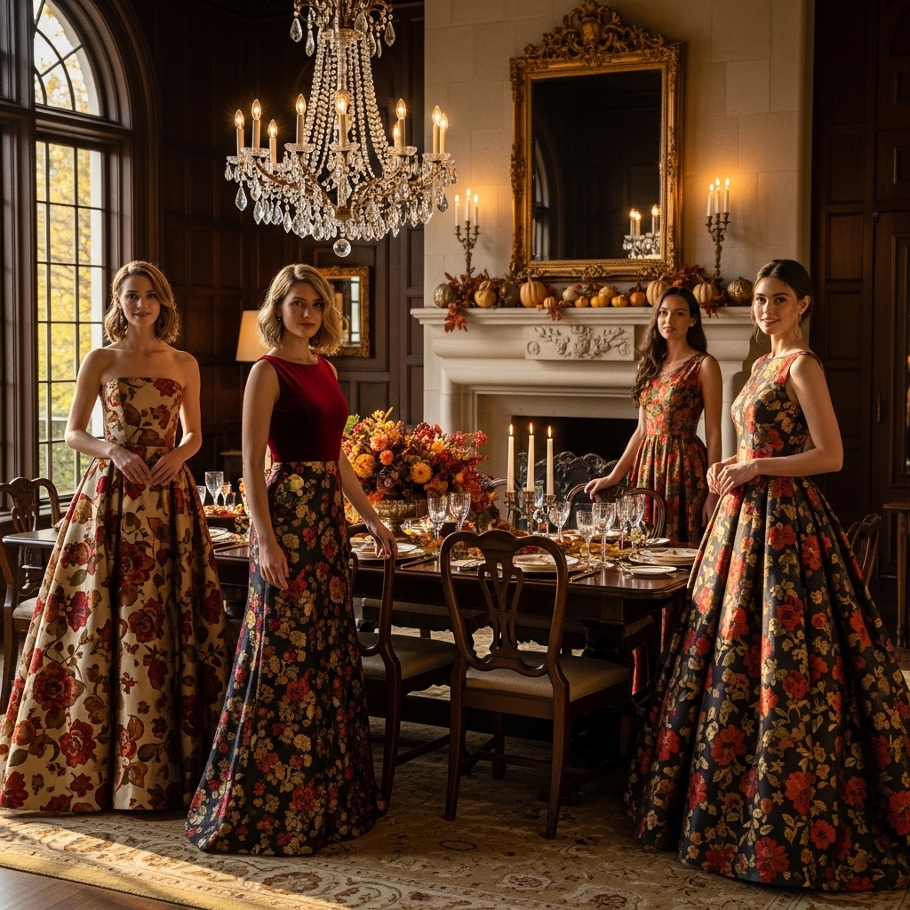 5. Elegant Dresses for the Ladies