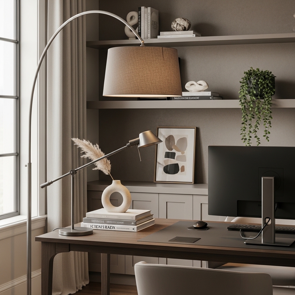 3. Taupe and Charcoal