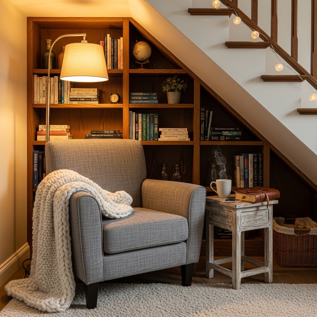 5. Under-Stairs Hideaway