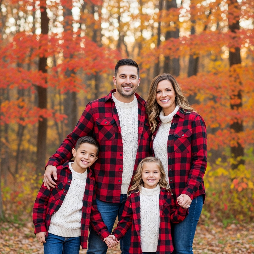 1. Classic Plaid Ensemble