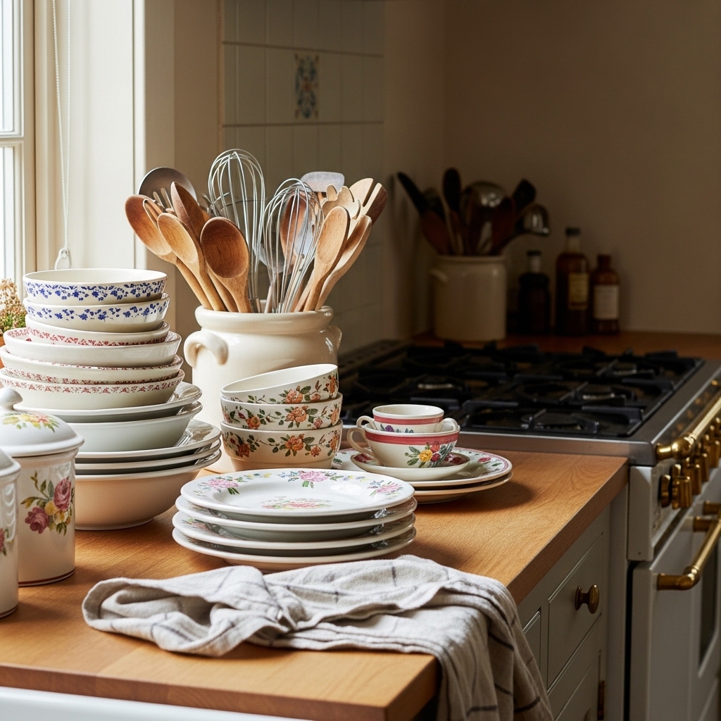6. Quaint Kitchenware