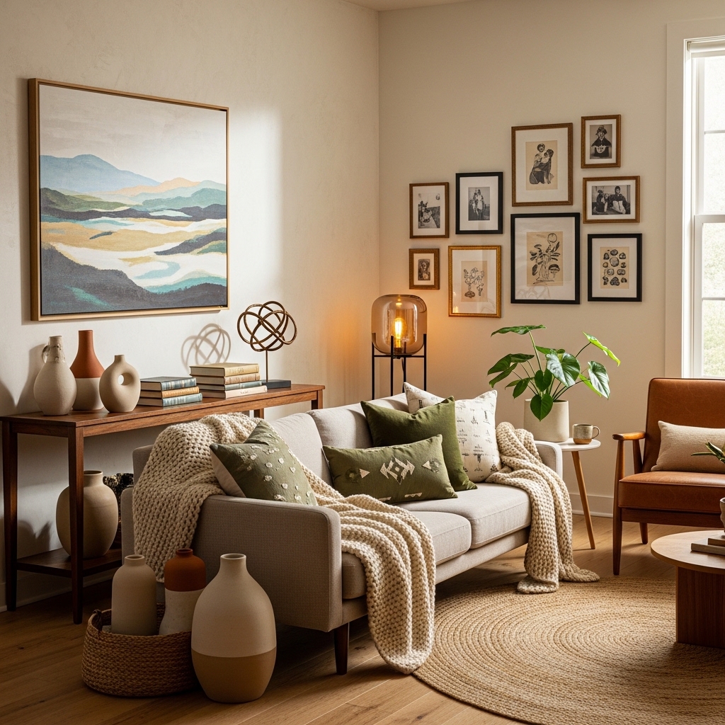 6. Personalize with Art and Decor