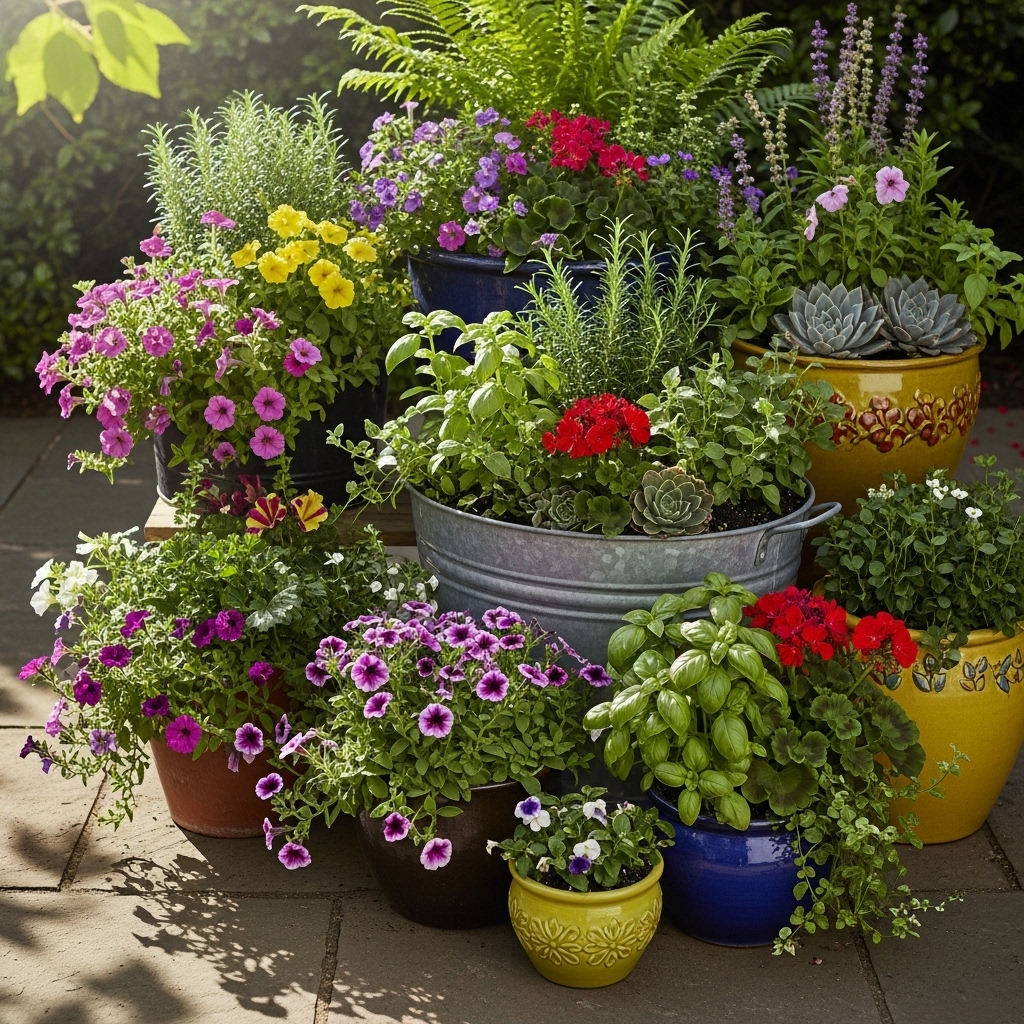 2. Container Gardens