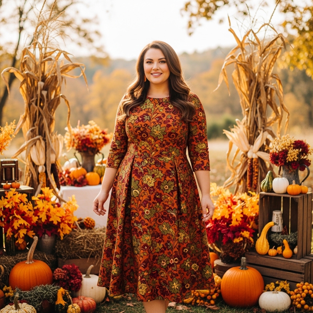 4. Elegant Midi Dress