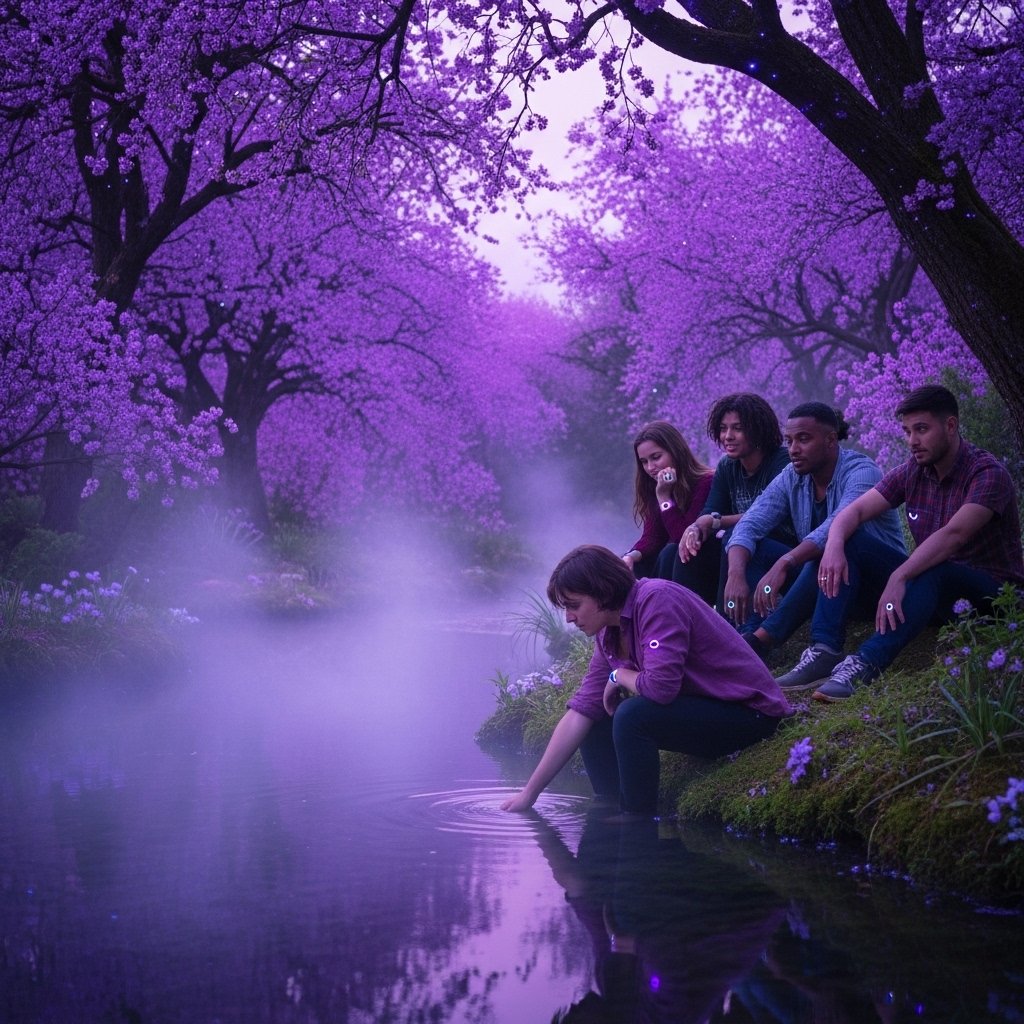 Different Shades of Purple and Their Interpretations