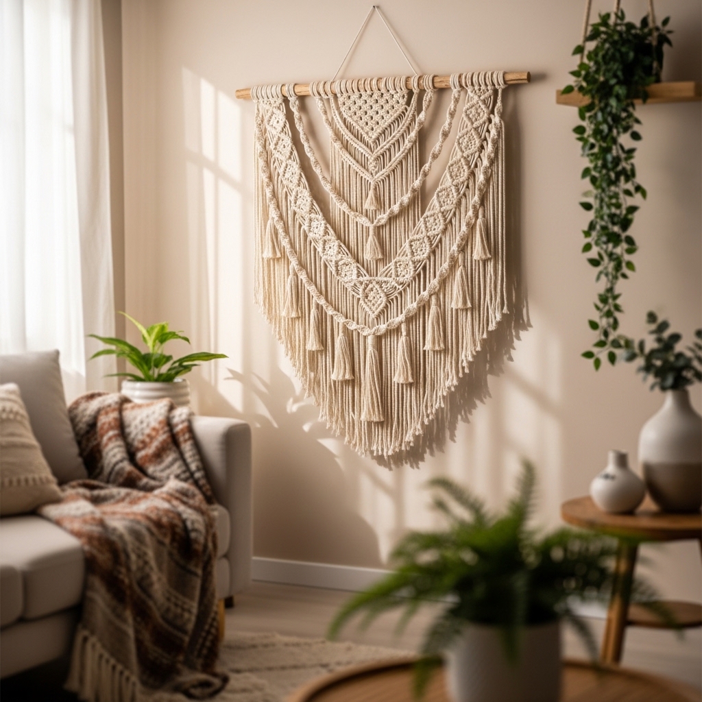 1. Macramé Wall Hangings