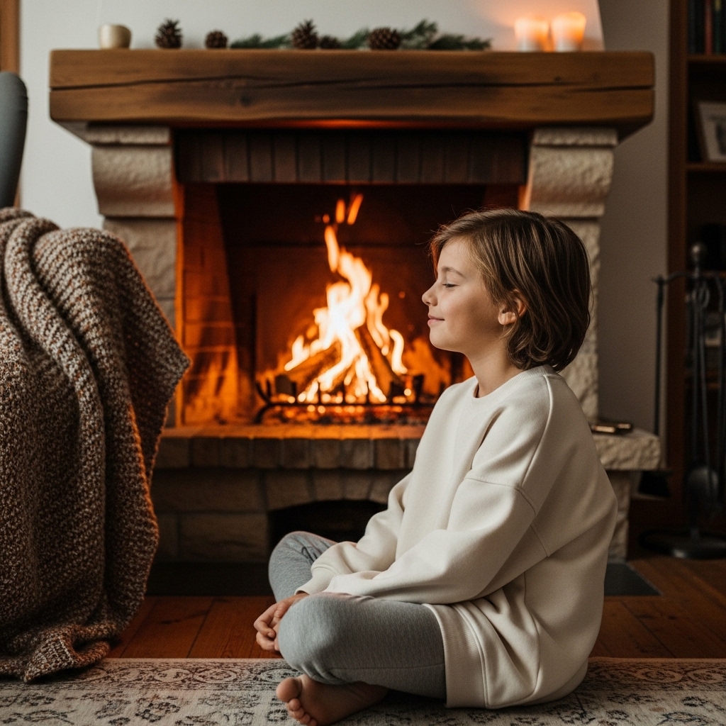 6. Comfy Sweatshirt and Joggers