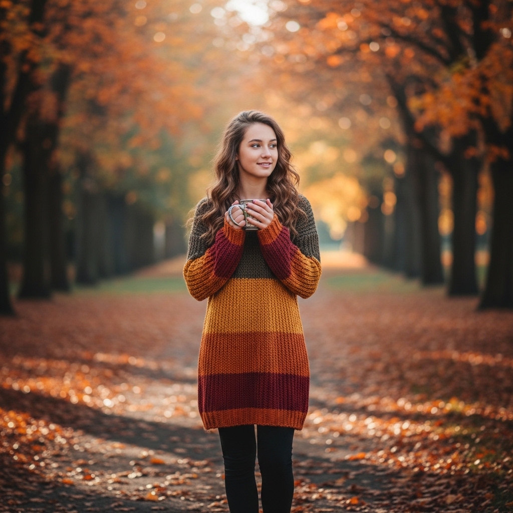 1. Cozy Sweater Dress