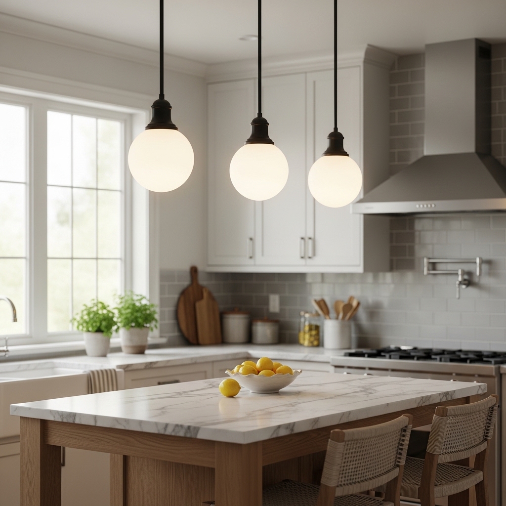 6. Statement Lighting