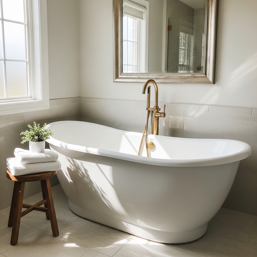 6. Freestanding Bathtub
