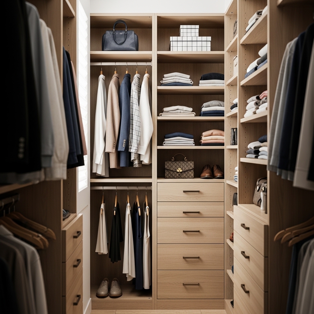 4. Install a Closet Organizer System
