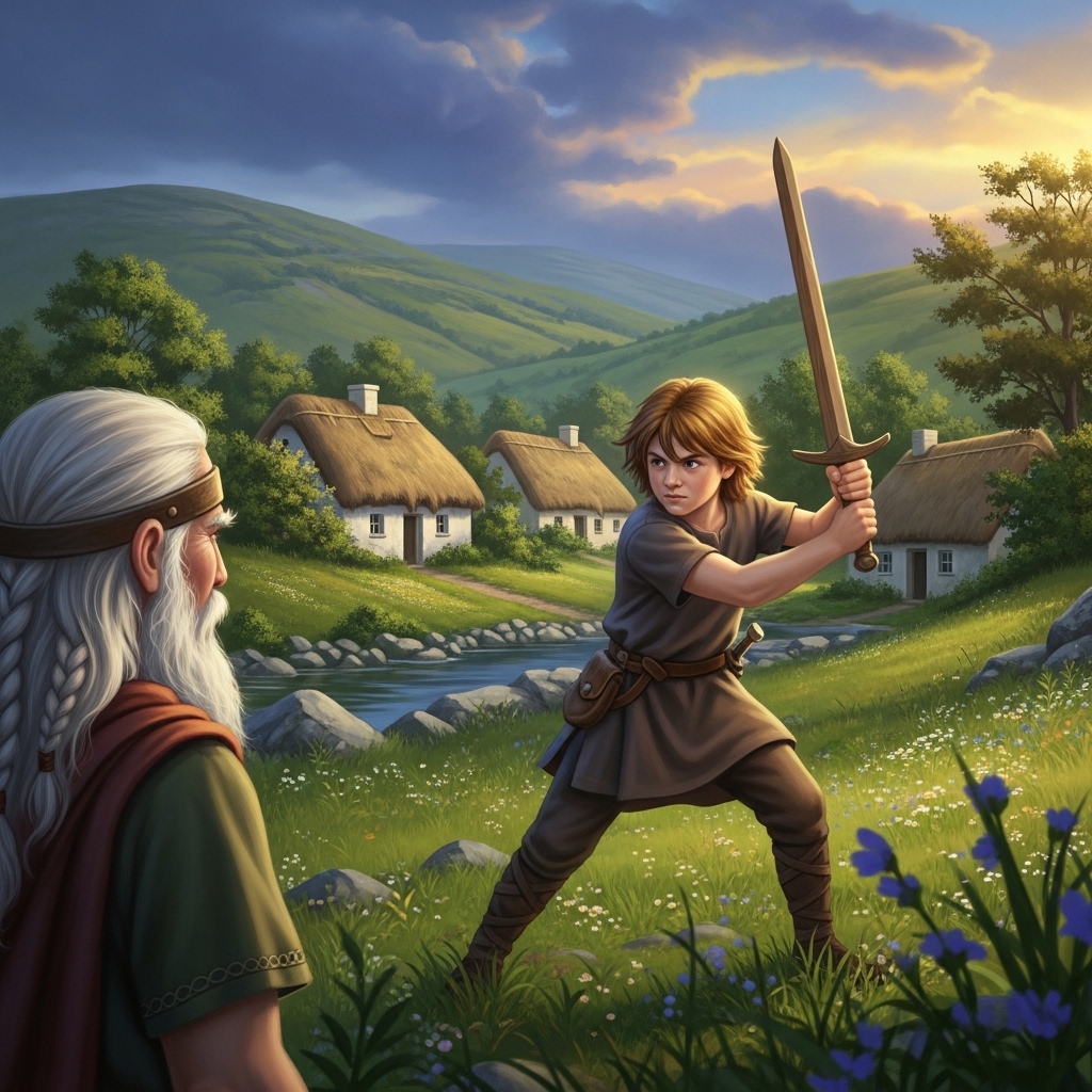 The Birth and Early Life of Cú Chulainn