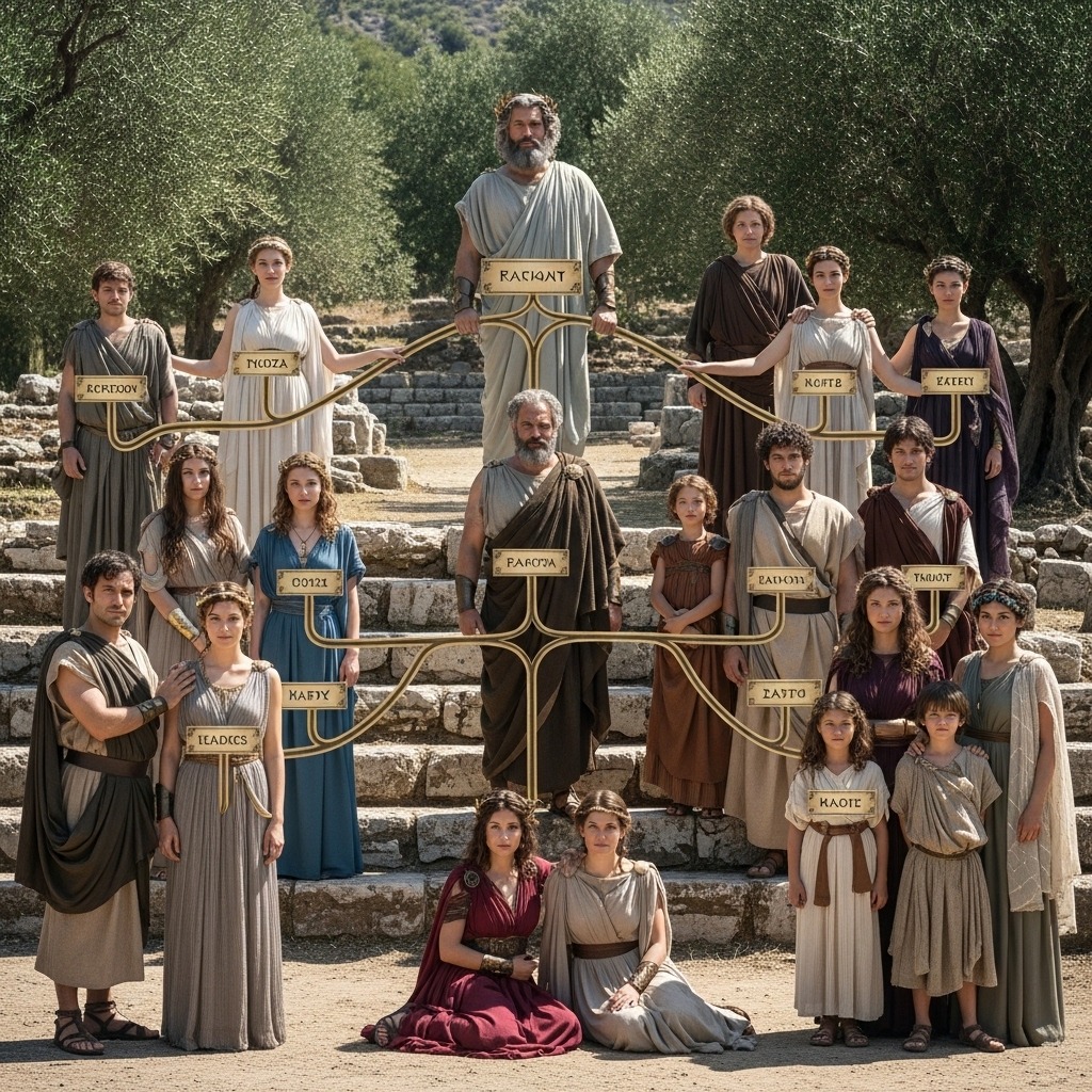 Greek Gods Family Tree: Who is Who?