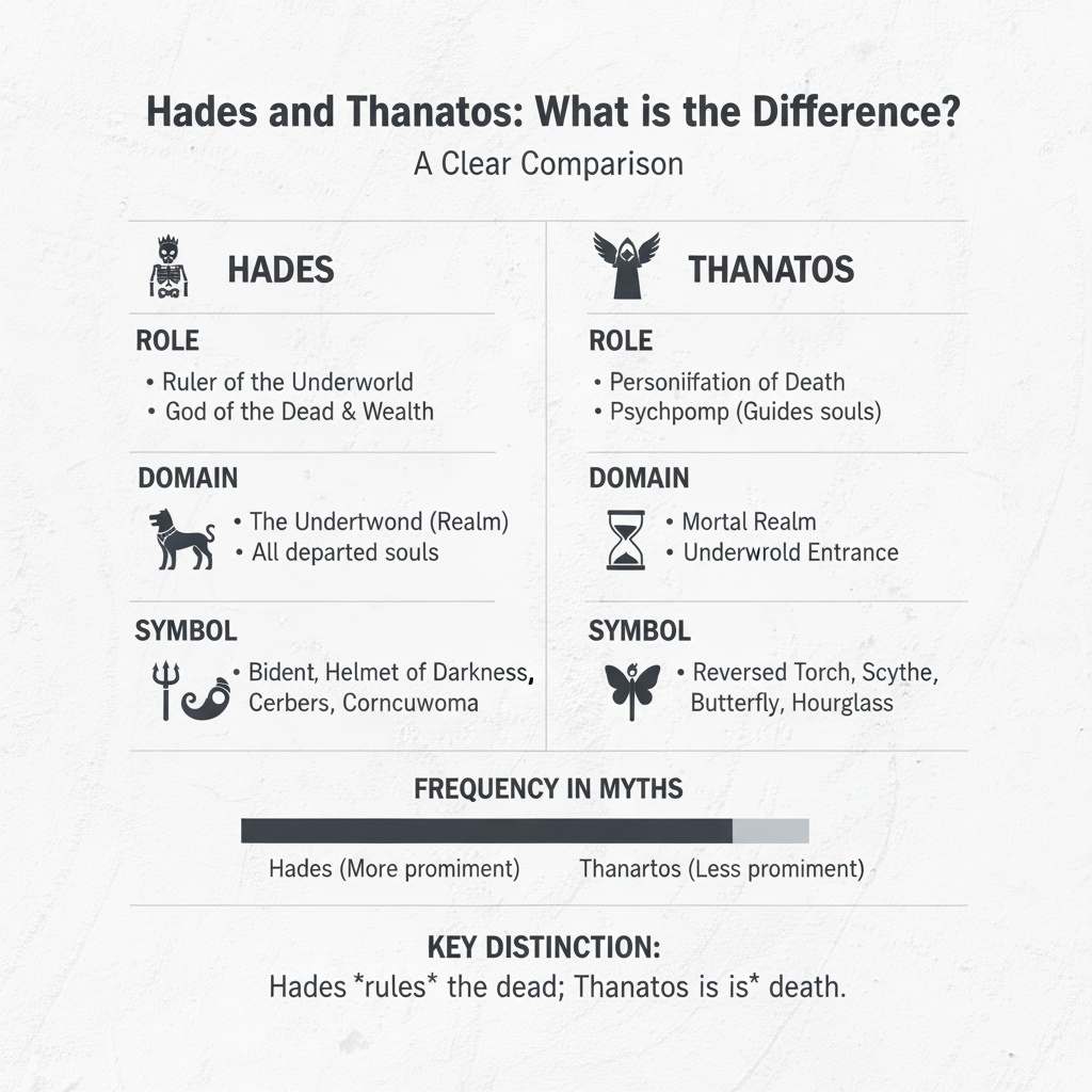Hades and Thanatos: What is the Difference?