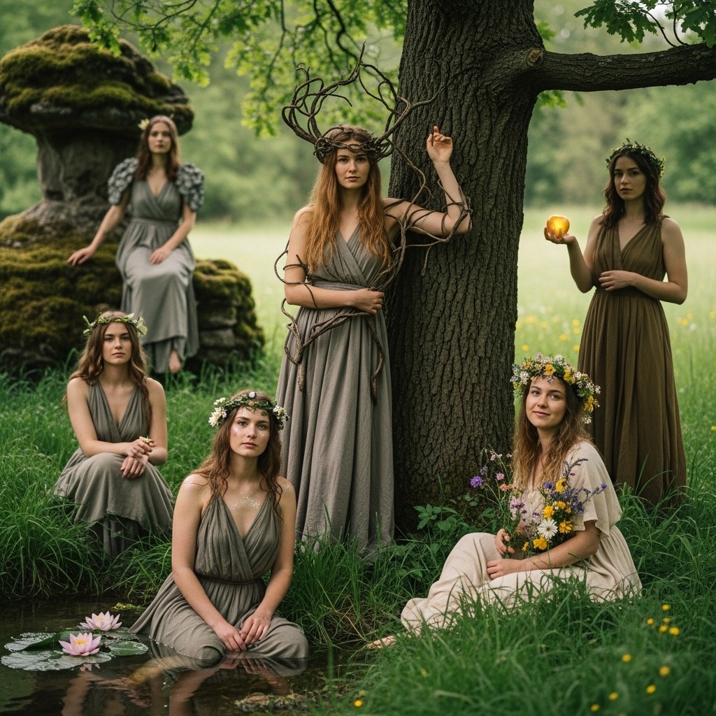 Who were the Nymphs in Greek Mythology?