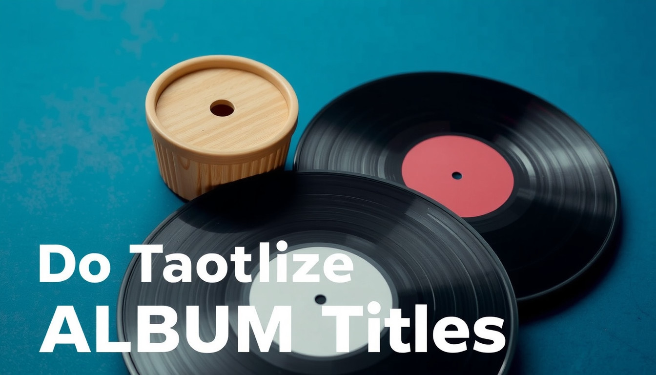 italicize album titles