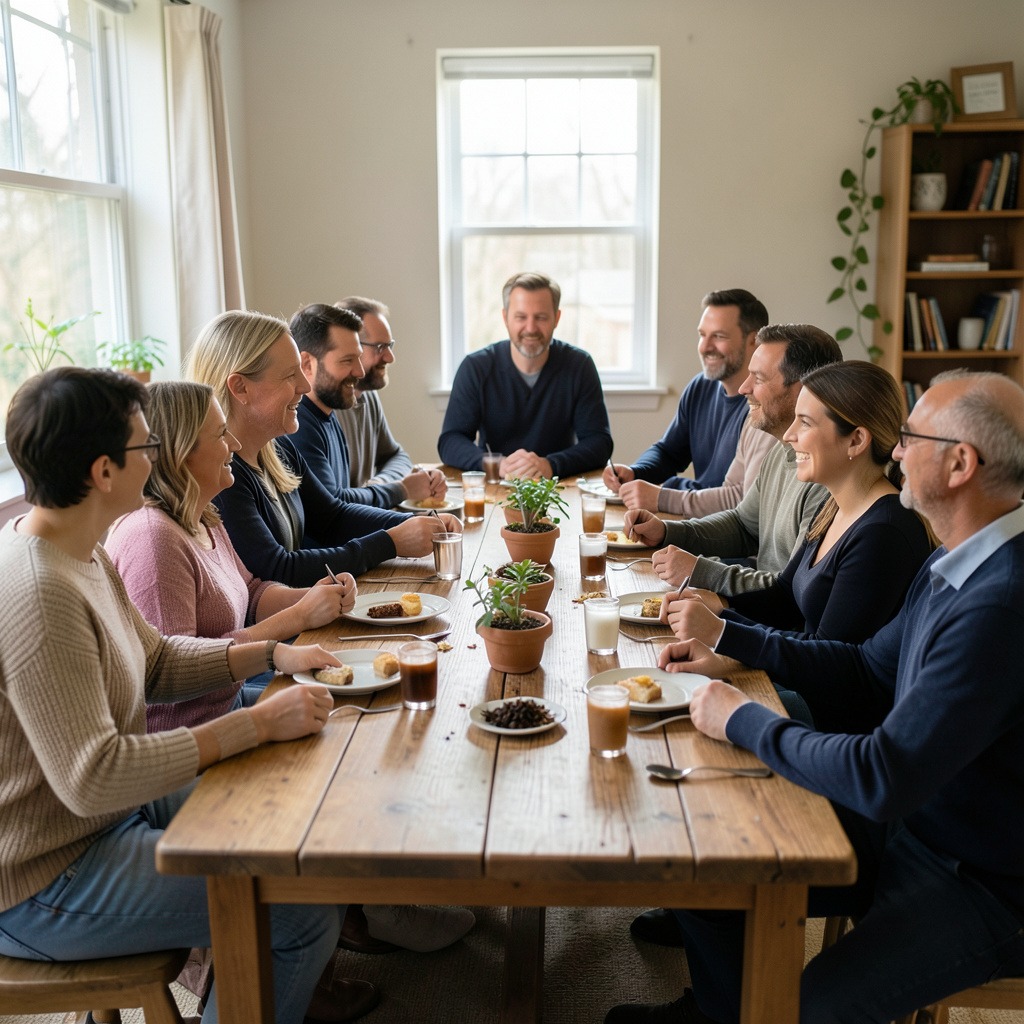 13 people at a table superstition