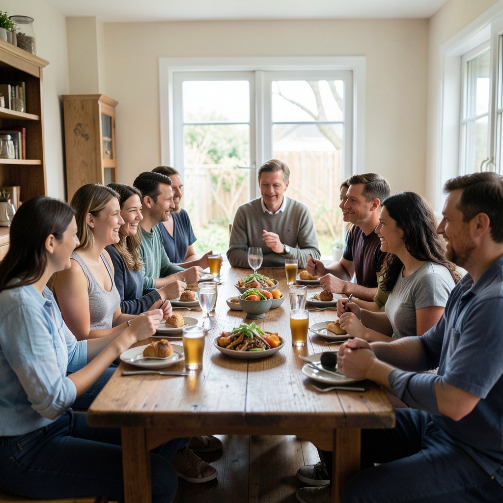 13 people at a table superstition