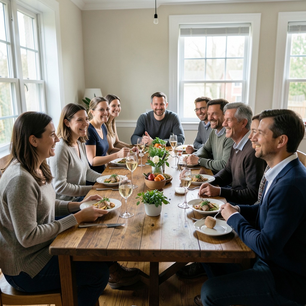 13 people at a table superstition