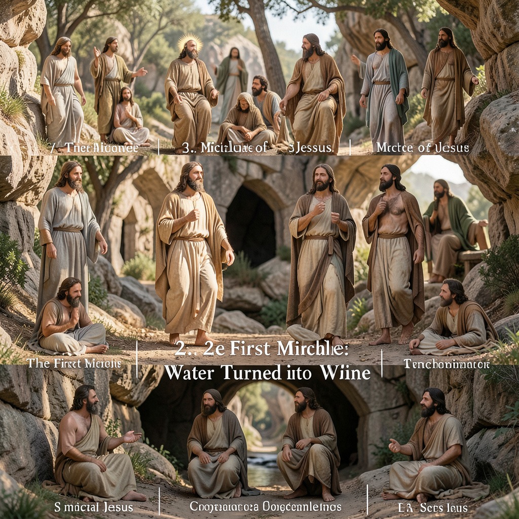 37 miracles of Jesus in chronological order