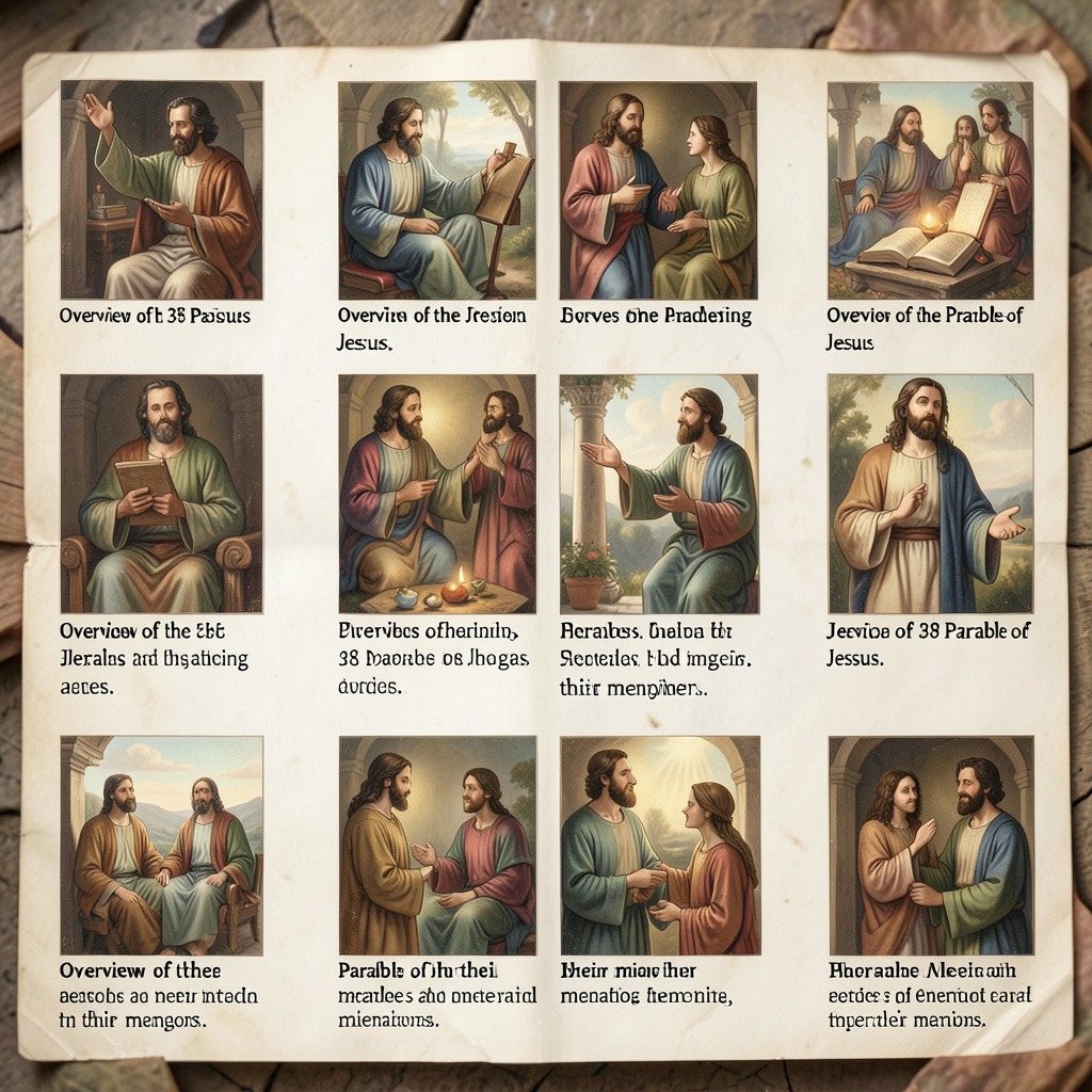 38 parables of Jesus and their meanings