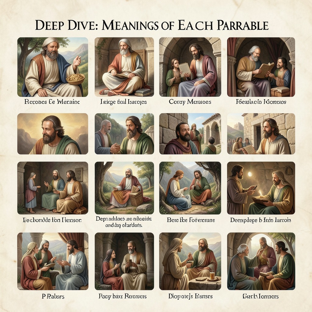 38 parables of Jesus and their meanings